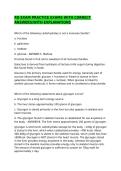 RD EXAM PRACTICE EXAMS WITH CORRECT ANSWERS&sol;GRADED A&plus; &sol;PRACTICE TEST