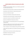 NUR 203 EXAM 1 URI Exam &num;1 Question with verified&NewLine;answers
