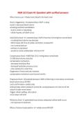 NUR 213 Exam &num;1 Question with verified answers