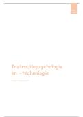 Samenvatting - Instructiepsychologie en technologie &lpar;gesloten boek&rpar;  - Pedagogische Wetenschappen - 