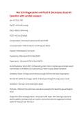 Nur 213 Oxygenation and Fluid & Electrolytes Exam &num;1&NewLine;Question with verified answers