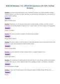 HCM 330 Modules 7-10 &vert; UPDATED Questions with 100&percnt; Verified&NewLine;Answers