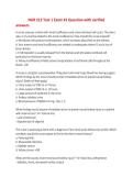 NUR 213 Test 1 Exam &num;1 Question with verified&NewLine;answers
