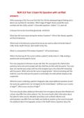 NUR 213 Test 1 Exam &num;1 Question with verified&NewLine;answers