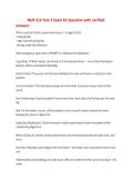 NUR 213 Test 2 Exam &num;1 Question with verified&NewLine;answers