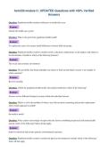 hcm330 module 5 &vert; UPDATED Questions with 100&percnt; Verified&NewLine;Answers