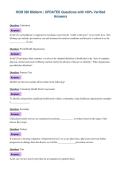HCM 330 Midterm &vert; UPDATED Questions with 100&percnt; Verified&NewLine;Answers