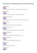 ITE 221 Midterm &vert; UPDATED Questions with 100&percnt; Verified Answers&NewLine;