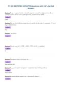 ITE 221 MIDTERM &vert; UPDATED Questions with 100&percnt; Verified&NewLine;Answers&NewLine;