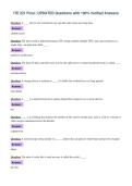 ITE 221 Final &vert; UPDATED Questions with 100&percnt; Verified Answers&NewLine;
