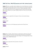 MGMT 303 Final &vert; UPDATED Questions with 100&percnt; Verified Answers&NewLine;