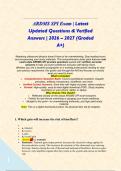 ARDMS SPI Exam &vert; Latest Updated Questions & Verified Answers &vert; 2026 &ndash; 2027 &lpar;Graded A&plus;&rpar;&NewLine;