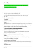 NUR 176 EXAM 2 COMPREHENSIVE QUESTIONS AND CORRECT &NewLine;ANSWERS LATEST EDITION 2026 