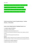  &NewLine;CRAFTING & EXECUTING STRATEGY&colon; THE QUEST FOR &NewLine;COMPETITIVE ADVANTAGE &mdash; 23RD EDITION &NewLine;&lpar;THOMPSON&rpar; EXAM QUESTIONS WITH VERIFIED &NewLine;QUESTIONS DETAILED RATIONALES GRADED A&plus; 