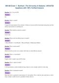 OM 300 Exam 1 - Northam &vert; The University of Alabama &vert; UPDATED&NewLine;Questions with 100&percnt; Verified Answers&NewLine;
