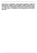 Nightingale College BSN 246 Health Assessment &vert; HESI Exam Questions & Verified Answers&comma; SOAP Documentation&comma; Vital Signs&comma; Temperature&comma; Pulse&comma; Respirations&comma; SpO2 & Blood Pressure &vert; Complete Exam Review&NewLine;