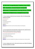 ATI RN VATI Comprehensive Predictor Exam 2027 &vert; 200&plus; Questions&comma; Correct Answers & Detailed Rationales &vert; Comprehensive Nursing Review&comma; Clinical Judgment & Patient Care &vert; Complete Exam Prep