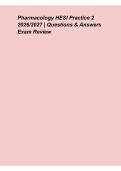 Pharmacology HESI Practice 2 2026&ndash;2027 &ndash; Comprehensive Questions & Answers&comma; HESI Pharmacology Exam Review and Nursing Study Guide