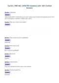 Test &num;2 &vert;&vert; PNR 408 &vert; UPDATED Questions with 100&percnt; Verified&NewLine;Answers