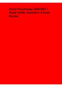 Social Psychology 2026&ndash;2027 &ndash; Comprehensive Study Guide&comma; Practice Questions&comma; Key Concepts and Exam Review