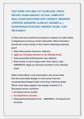 HESI CAT EXAMS &vert;&vert; MOST RECENT EXAMS 2026&vert;2027 