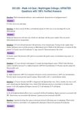 SCI 225 - Week 4-6 Quiz &vert; Nightingale College &vert; UPDATED&NewLine;Questions with 100&percnt; Verified Answers