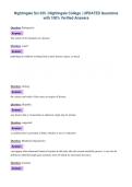 Nightingale Sci 225 &vert; Nightingale College &vert; UPDATED Questions&NewLine;with 100&percnt; Verified Answers