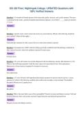 SCI 225 Final &vert; Nightingale College &vert; UPDATED Questions with&NewLine;100&percnt; Verified Answers&NewLine;