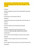 NSG 530 EXAM 1 QUESTIONS WITH 100&percnt; ACCURATE ANSWERS UPDATED 2026&sol;2027 BEST GRADED A&plus; FOR SUCCESS