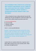 UCLA PARAMEDIC FINAL EXAM ACTUAL EXAM 2026 &vert;&vert; &NewLine;MOST RECENT EXAM 2026&vert;2027 ACTUAL COMPLETE &NewLine;REAL EXAM QUESTIONS AND CORRECT ANSWERS &NewLine;&lpar;VERIFIED ANSWERS&rpar; ALREADY GRADED A&plus; &vert; &NewLine;GUARANTEED SUCCESS&excl;&excl; NEWEST EXAM &vert; JUST &NewLine;RELEASED&excl;&excl;