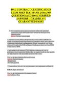 DAU Contract Certification Exam Prep Test Bank 2026&colon; Defense Acquisition University &lpar;DAU&rpar; & FAC-C&sol;DAWIA Federal Contracting Study Guide &ndash; 300&plus; Verified Q&A