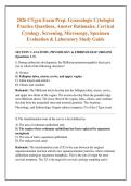 2026 CTgyn Exam Prep&colon; Gynecologic Cytologist &NewLine;Practice Questions&comma; Answer Rationales&comma; Cervical &NewLine;Cytology&comma; Screening&comma; Microscopy&comma; Specimen &NewLine;Evaluation & Laboratory Study Guide