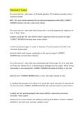 NUR 2811 Capstone Module 2 Exam &vert;NUR 2811 Capstone Module 2 Exam