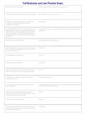 Contractor Business and Law Practice Exam &vert; Licensing Questions & Answers 2026&ndash;2027&NewLine;