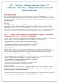 ASNT NDT Level