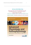 Test Bank For Advanced Physiology and Pathophysiology&comma; 2nd Edition&comma; By Nancy Tkacs&comma; All Chapters 1-17 LATEST