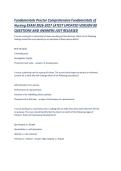 Fundamentals Proctor Comprehensive Fundamentals of Nursing EXAM 2026-2027 LATEST UPDATED VERSION 80 QUESTIONS AND ANSWERS JUST RELEASED &period;pdf&NewLine;&NewLine;