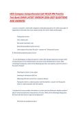 HESI Compass Comprehensive Exit NCLEX-RN Practice Test Bank EXAM LATEST VERSION 2026-2027 QUESTIONS AND ANSWERS &period;pdf&NewLine;&NewLine;