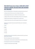 NSG 5546 Primary Care II Exam 3 2026-2027 LATEST UPDATED VERSION 100 QUESTIONS AND ANSWERS JUST RELEASED&period;pdf&NewLine;&NewLine;