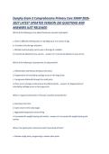 Dunphy Exam 3 Comprehensive Primary Care EXAM 2026-2027 LATEST UPDATED VERSION 250 QUESTIONS AND ANSWERS JUST RELEASED&period;pdf&NewLine;&NewLine;