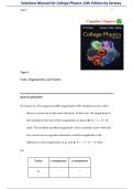 Solutions Manual for College Physics 12th Edition by Serway 