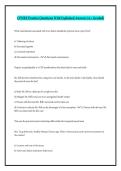 CPNRE Practice Questions With Explained Answers &lpar;A&plus; Graded&rpar;