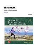 Financial Accounting Fundamentals&comma; 7e &lpar;Wild&rpar; 