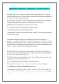CPNRE PROCTORED EXAM 1 QUESTIONS AND ANSWERS 2026-27