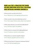 NURS 5463 TEST 4 PRACTICE TEST BANK&NewLine;SOLVED QUESTIONS WITH FULL SOLUTION&NewLine;AND DETAILED ANSWERS GRADED A&plus;