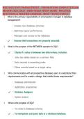 WGU D426 Data Management Foundations Bundle 2026&sol;2027 &vert; OA&comma; Pre-Assessment&comma; Test Bank & Study Guide