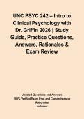 Entrepreneurship Final Exam 2026 &vert; Study Guide&comma; Practice Questions&comma; Answers&comma; Rationales & Exam Review&NewLine;&NewLine;