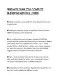 NURS 6531 EXAM 2026 COMPLETE&NewLine;QUESTIONS WITH SOLUTIONS&NewLine;