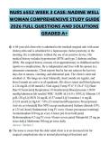 NURS 6552 WEEK 3 CASE&colon; NADINE WELL&NewLine;WOMAN COMPREHENSIVE STUDY GUIDE&NewLine;2026 FULL QUESTIONS AND SOLUTIONS&NewLine;GRADED A&plus;
