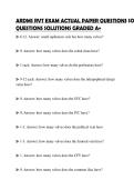 ARDMS RVT EXAM CERTIFICATION&NewLine;EVALUATION COMPREHENSIVE&NewLine;ASSESSMENT